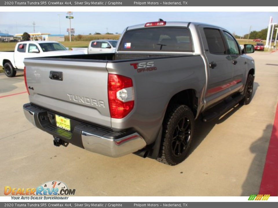 2020 Toyota Tundra SR5 CrewMax 4x4 Silver Sky Metallic / Graphite Photo #8
