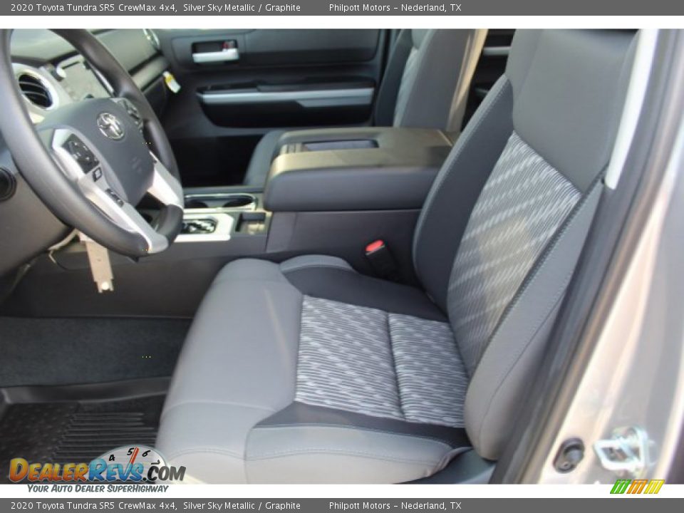 2020 Toyota Tundra SR5 CrewMax 4x4 Silver Sky Metallic / Graphite Photo #10