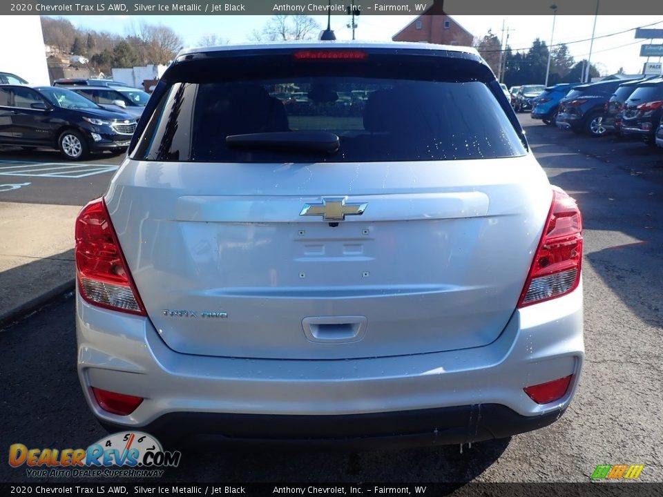 2020 Chevrolet Trax LS AWD Silver Ice Metallic / Jet Black Photo #5