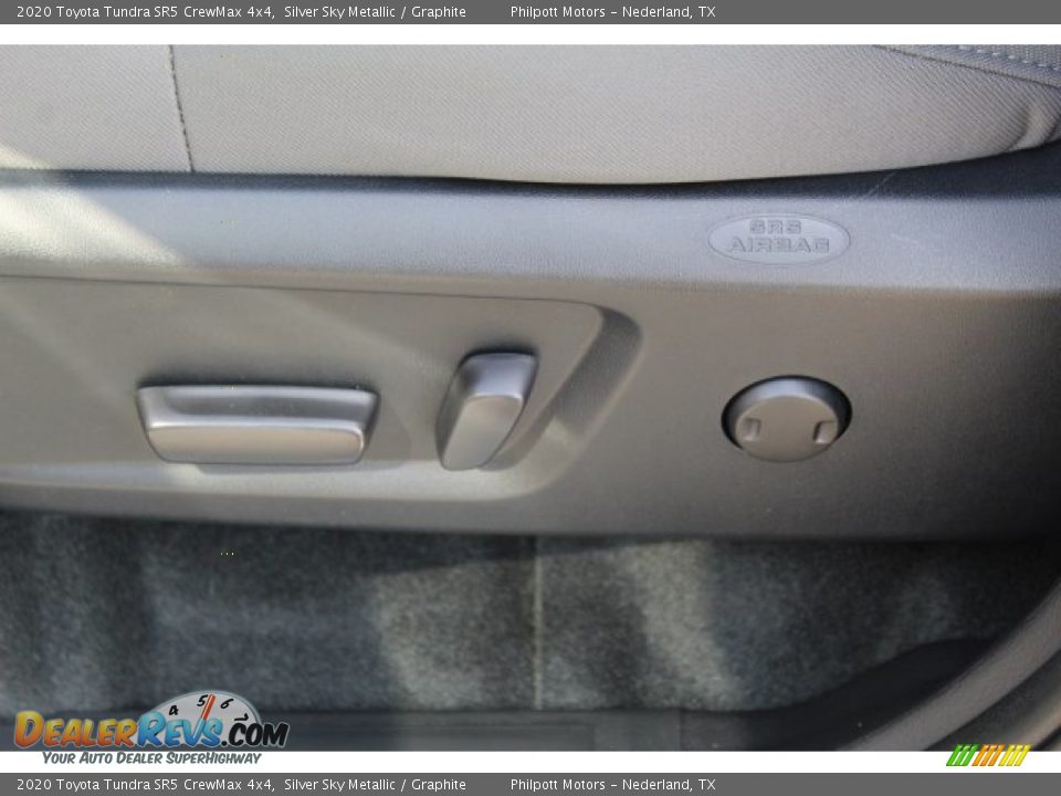 2020 Toyota Tundra SR5 CrewMax 4x4 Silver Sky Metallic / Graphite Photo #11