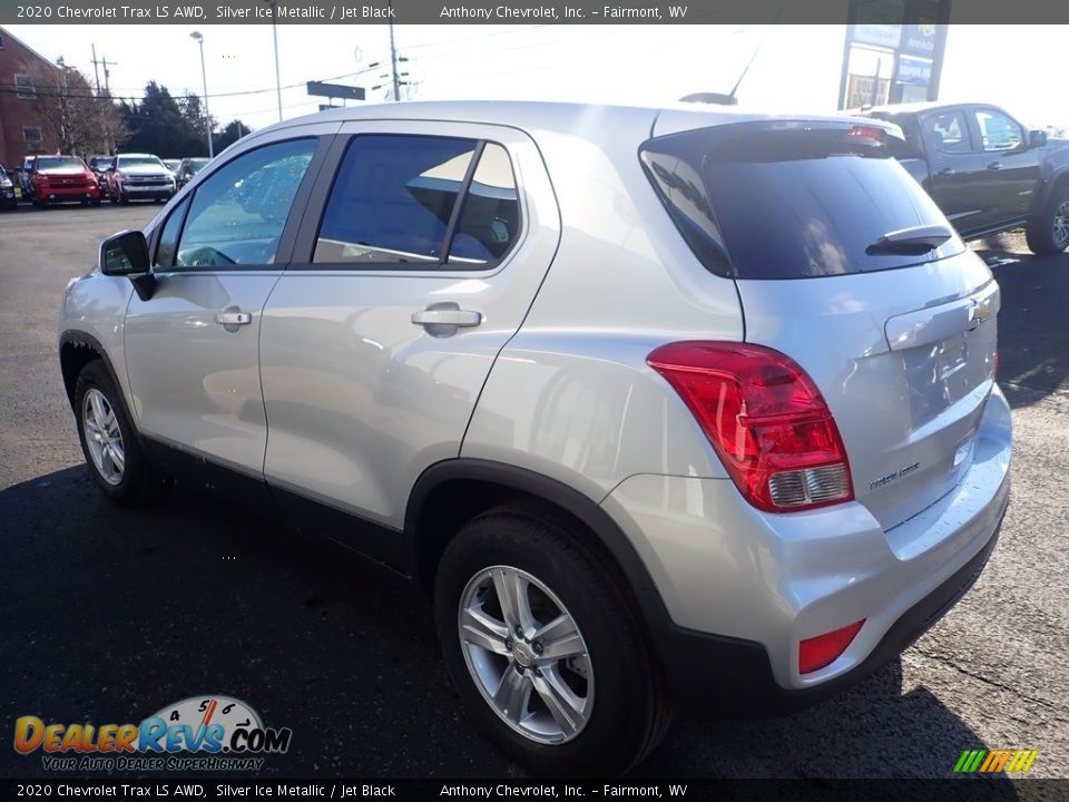 2020 Chevrolet Trax LS AWD Silver Ice Metallic / Jet Black Photo #6