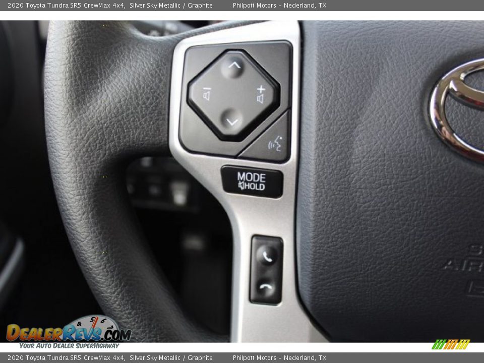 2020 Toyota Tundra SR5 CrewMax 4x4 Silver Sky Metallic / Graphite Photo #14