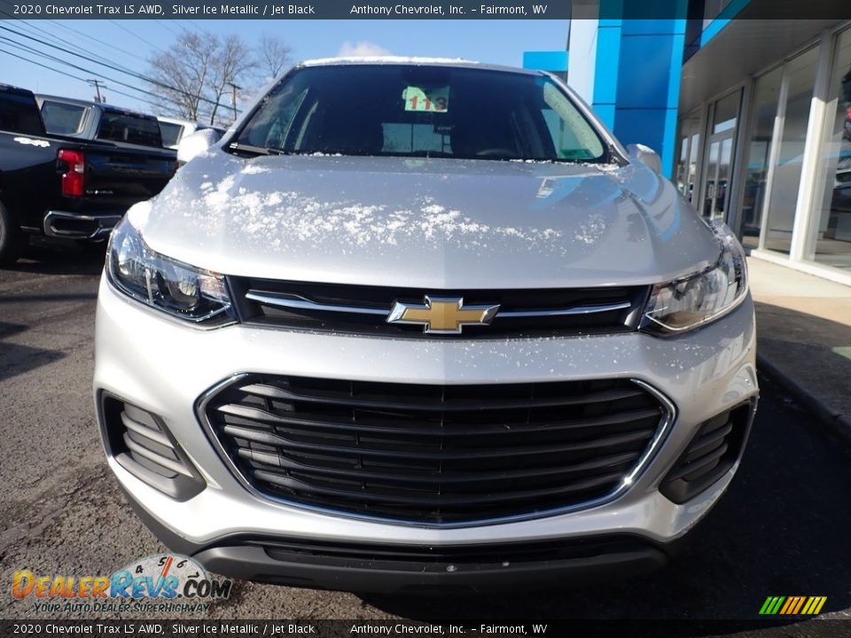 2020 Chevrolet Trax LS AWD Silver Ice Metallic / Jet Black Photo #8