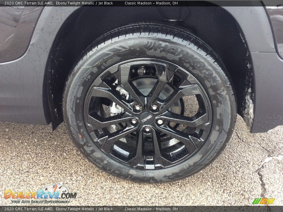 2020 GMC Terrain SLE AWD Ebony Twilight Metallic / Jet Black Photo #9