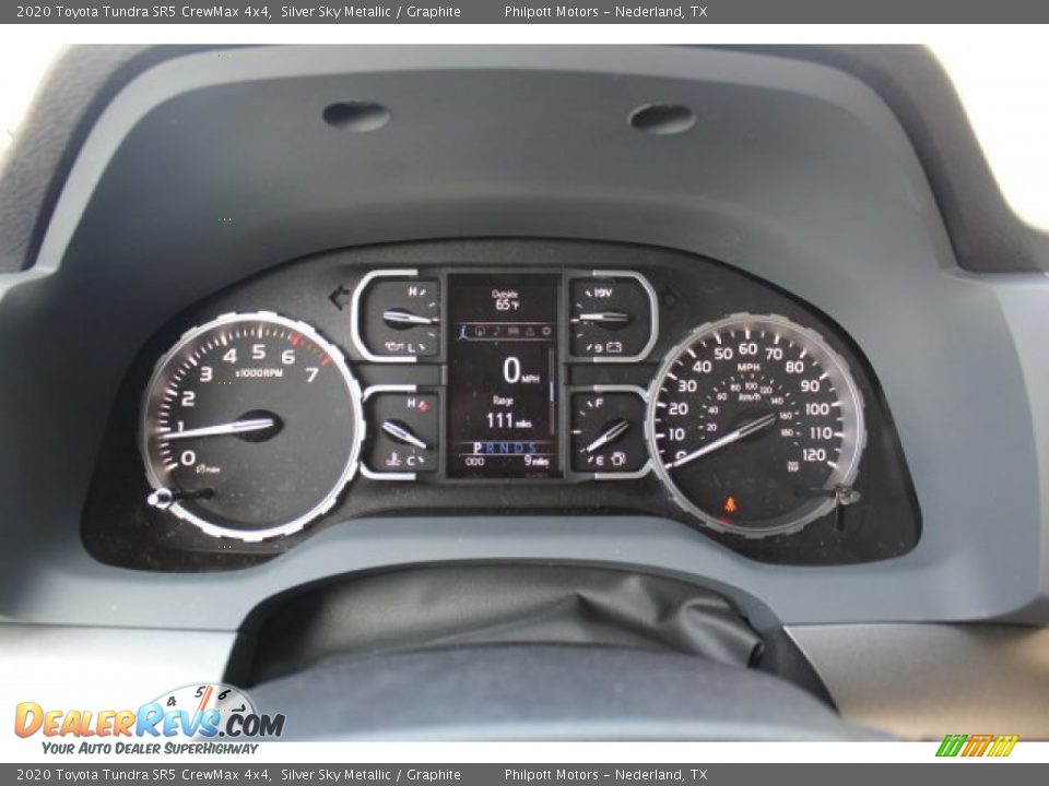 2020 Toyota Tundra SR5 CrewMax 4x4 Silver Sky Metallic / Graphite Photo #16