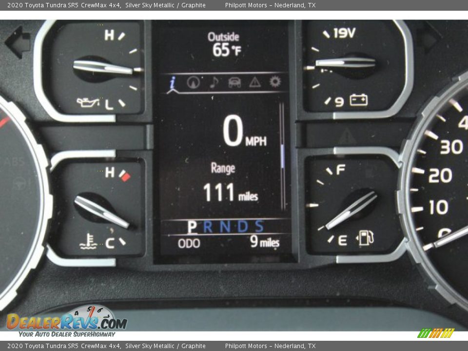 2020 Toyota Tundra SR5 CrewMax 4x4 Silver Sky Metallic / Graphite Photo #17