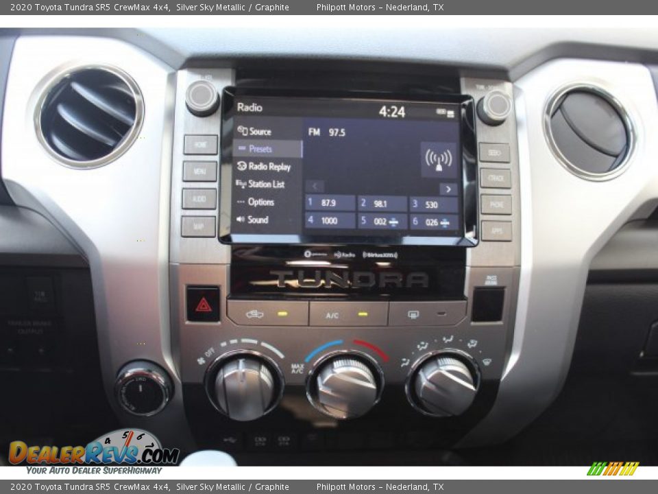 2020 Toyota Tundra SR5 CrewMax 4x4 Silver Sky Metallic / Graphite Photo #19