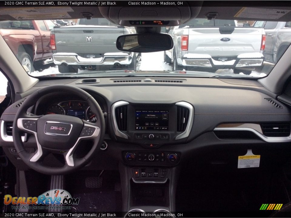 2020 GMC Terrain SLE AWD Ebony Twilight Metallic / Jet Black Photo #12