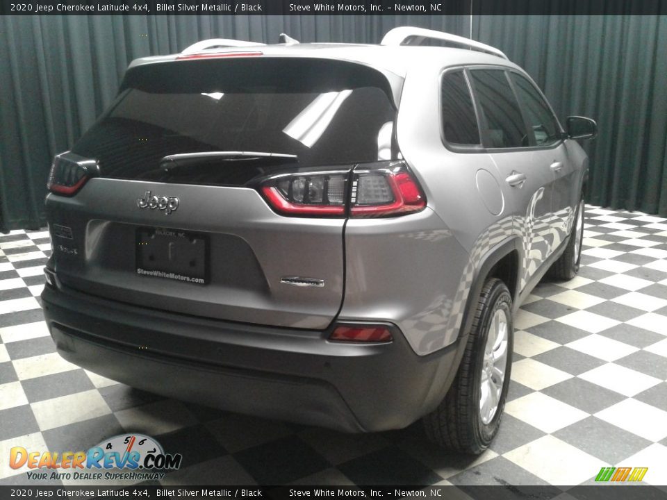 2020 Jeep Cherokee Latitude 4x4 Billet Silver Metallic / Black Photo #1