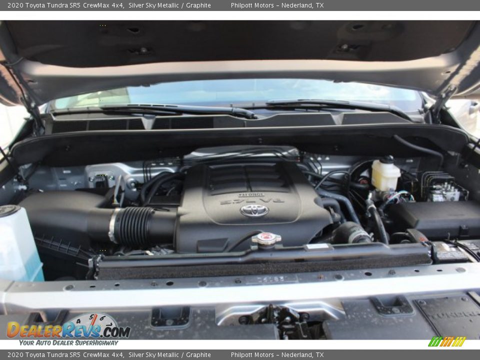 2020 Toyota Tundra SR5 CrewMax 4x4 Silver Sky Metallic / Graphite Photo #24