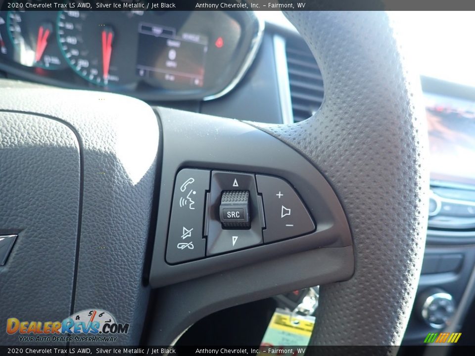 2020 Chevrolet Trax LS AWD Silver Ice Metallic / Jet Black Photo #17