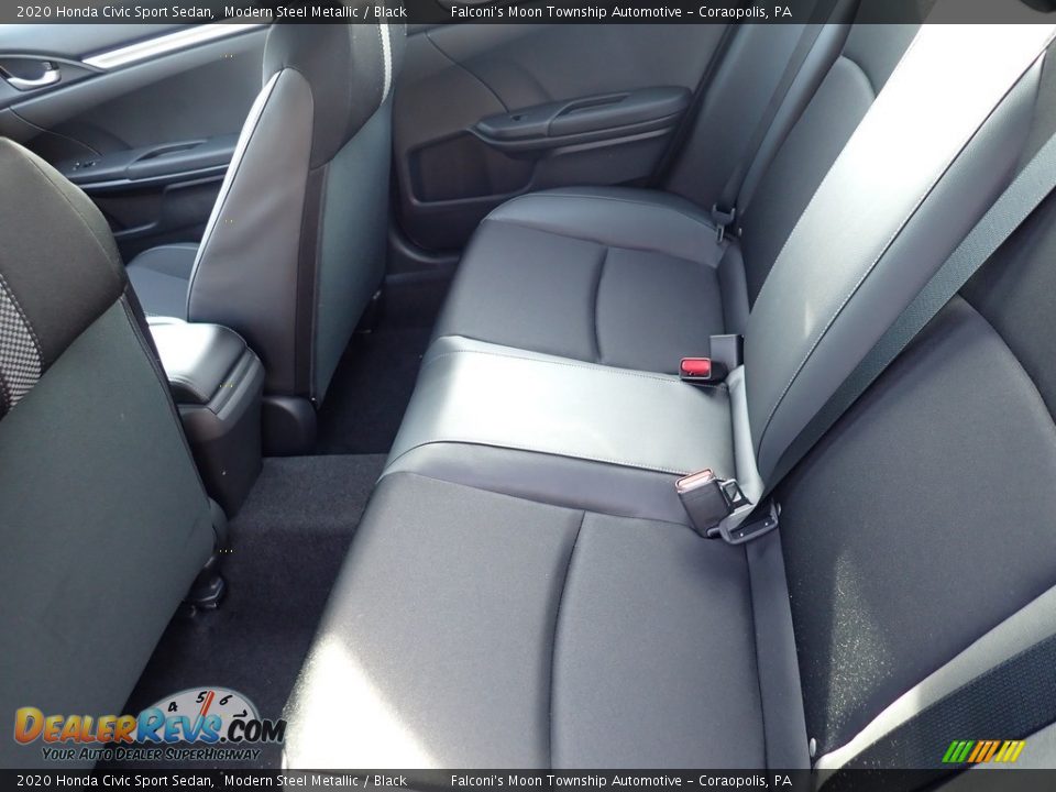 2020 Honda Civic Sport Sedan Modern Steel Metallic / Black Photo #10