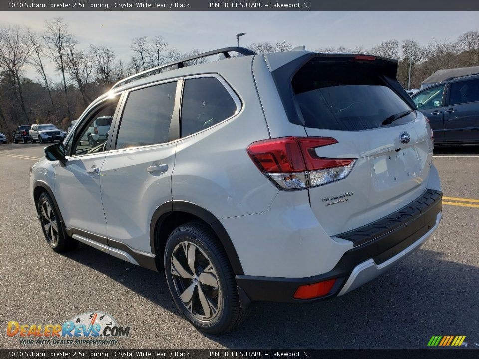 2020 Subaru Forester 2.5i Touring Crystal White Pearl / Black Photo #4