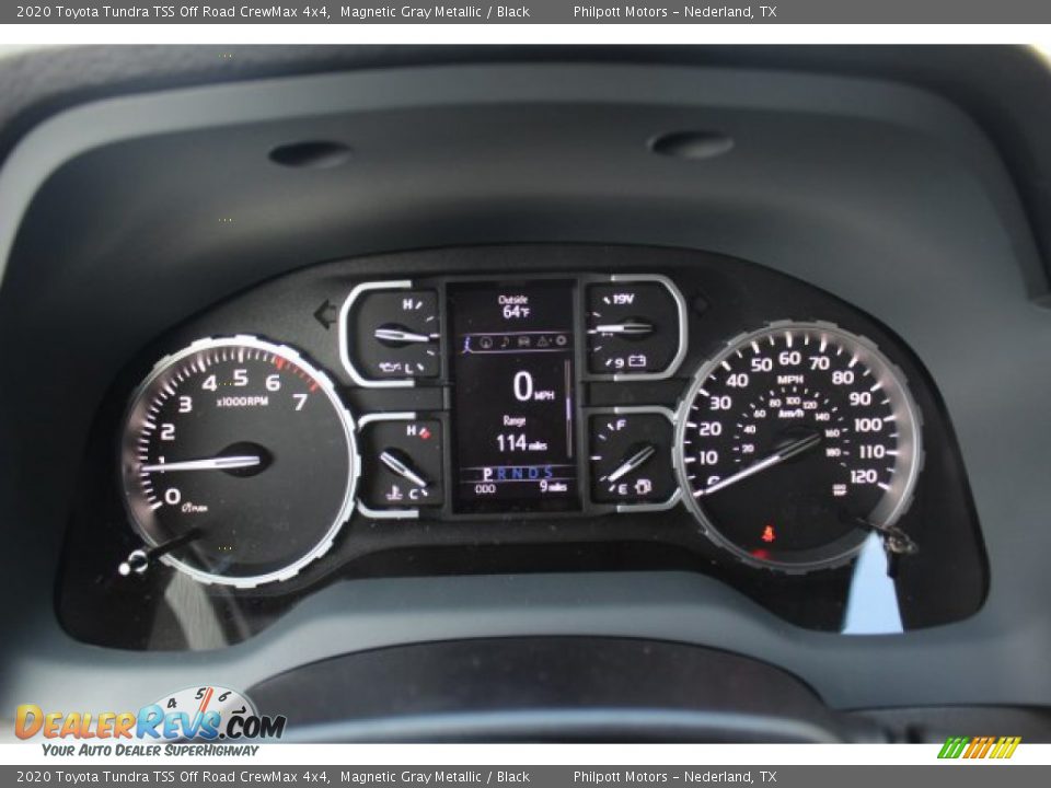 2020 Toyota Tundra TSS Off Road CrewMax 4x4 Magnetic Gray Metallic / Black Photo #16