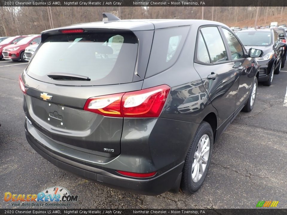 2020 Chevrolet Equinox LS AWD Nightfall Gray Metallic / Ash Gray Photo #5