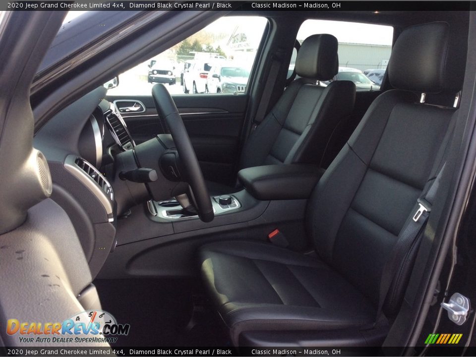 2020 Jeep Grand Cherokee Limited 4x4 Diamond Black Crystal Pearl / Black Photo #2