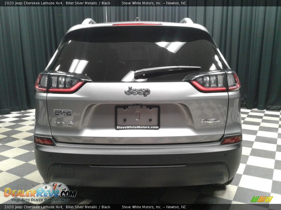 2020 Jeep Cherokee Latitude 4x4 Billet Silver Metallic / Black Photo #16