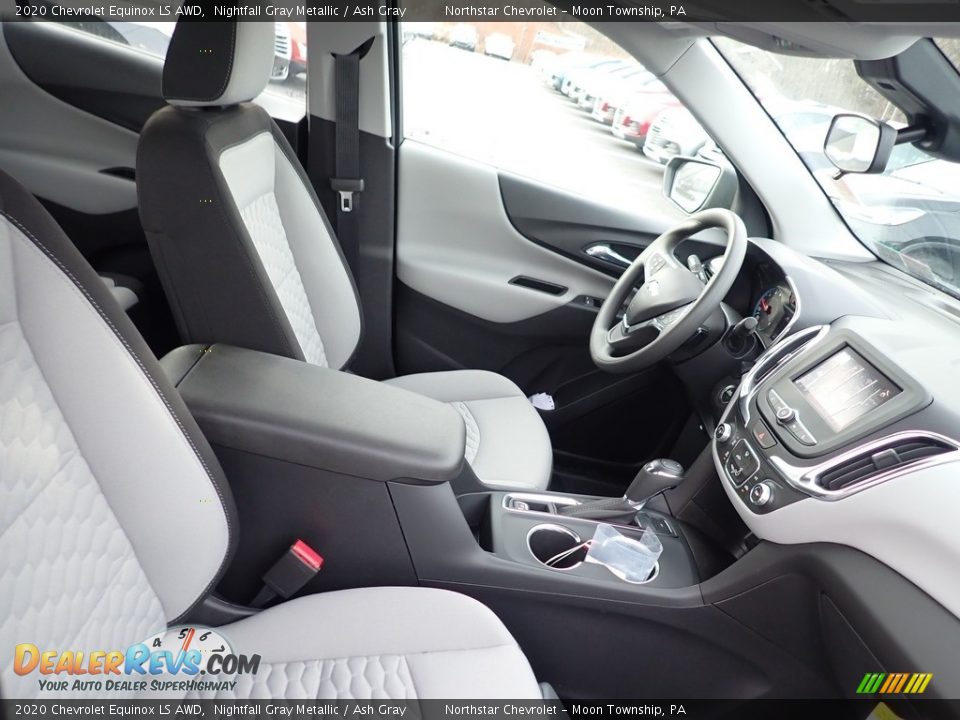2020 Chevrolet Equinox LS AWD Nightfall Gray Metallic / Ash Gray Photo #9