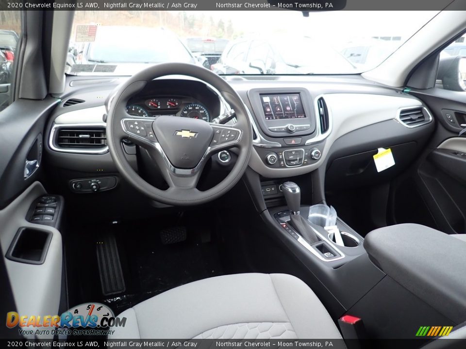 Ash Gray Interior - 2020 Chevrolet Equinox LS AWD Photo #12