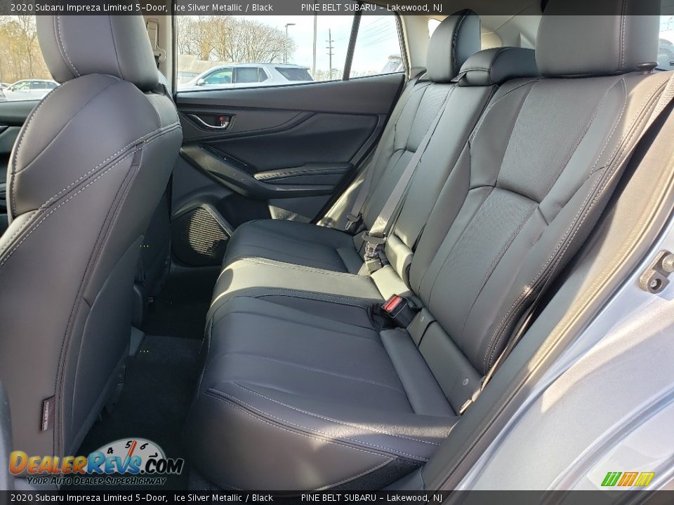 2020 Subaru Impreza Limited 5-Door Ice Silver Metallic / Black Photo #6