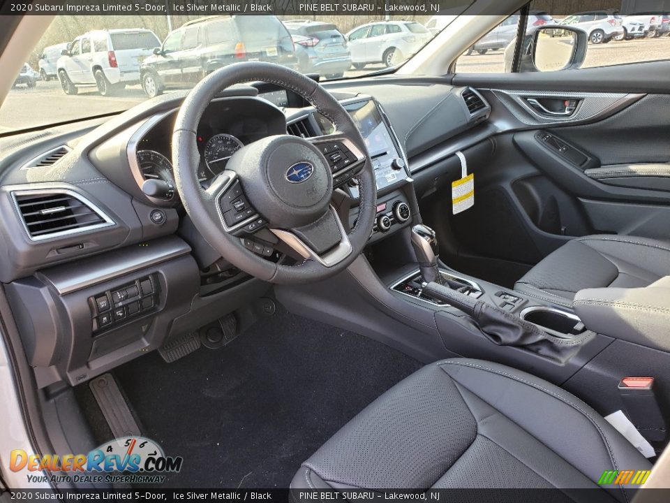 Black Interior - 2020 Subaru Impreza Limited 5-Door Photo #7