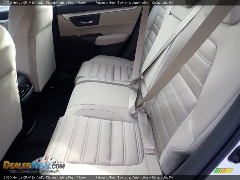 2020 Honda CR-V LX AWD Platinum White Pearl / Ivory Photo #11