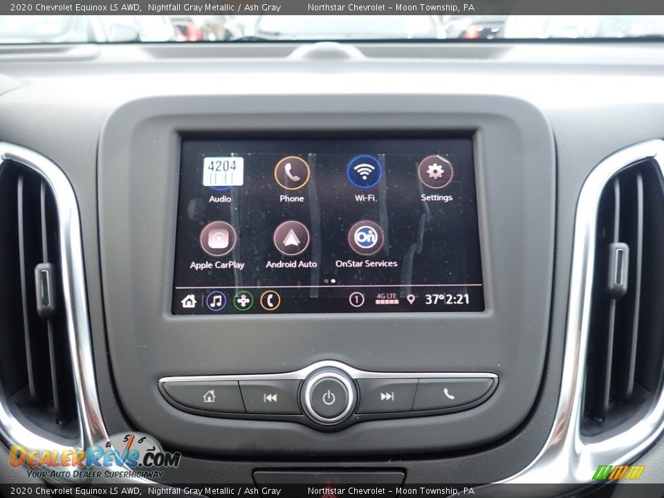 2020 Chevrolet Equinox LS AWD Nightfall Gray Metallic / Ash Gray Photo #16