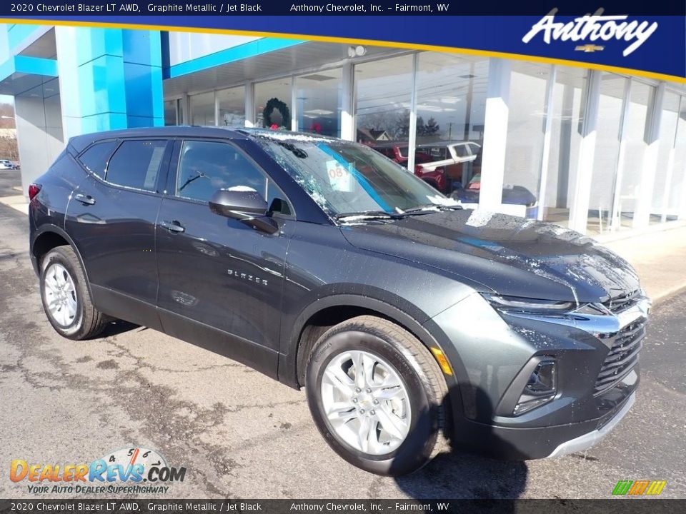 2020 Chevrolet Blazer LT AWD Graphite Metallic / Jet Black Photo #1