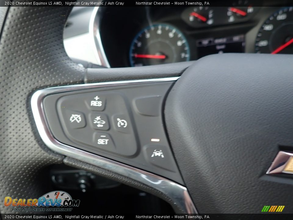 2020 Chevrolet Equinox LS AWD Nightfall Gray Metallic / Ash Gray Photo #19