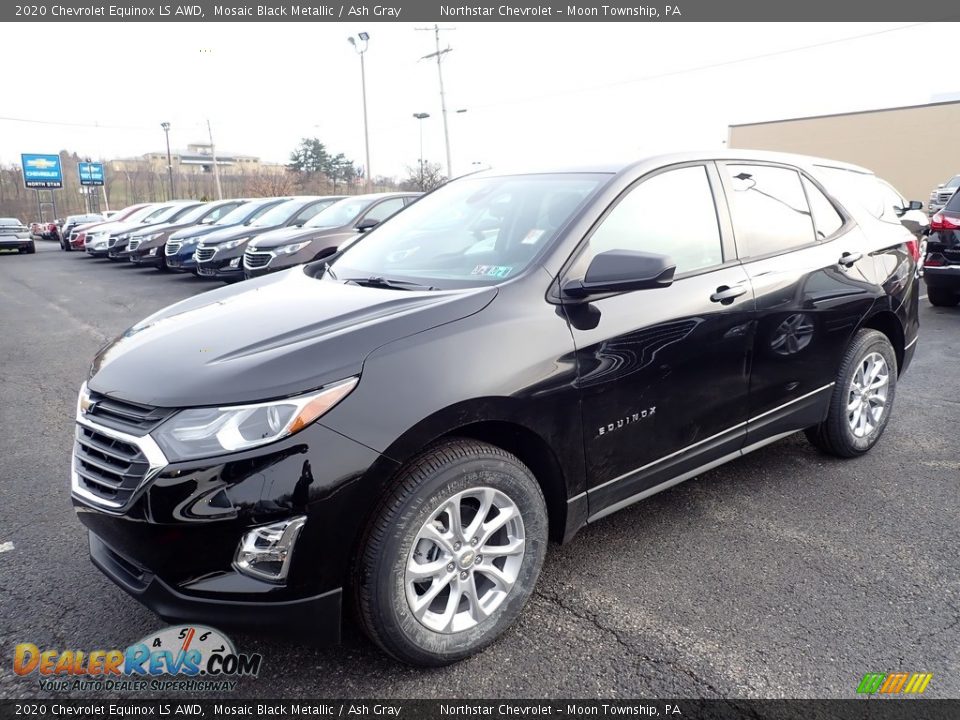 2020 Chevrolet Equinox LS AWD Mosaic Black Metallic / Ash Gray Photo #1