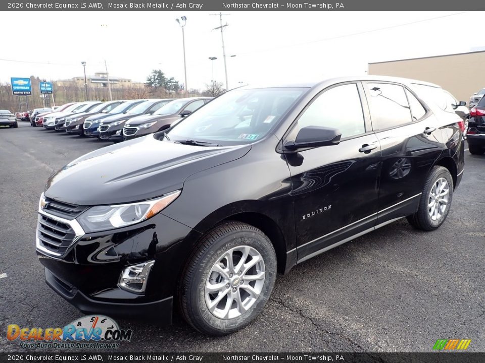 2020 Chevrolet Equinox LS AWD Mosaic Black Metallic / Ash Gray Photo #1