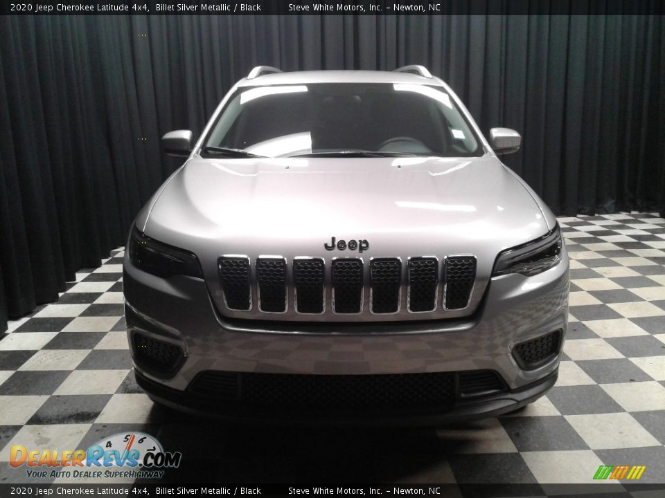 2020 Jeep Cherokee Latitude 4x4 Billet Silver Metallic / Black Photo #27