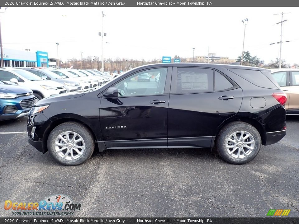 2020 Chevrolet Equinox LS AWD Mosaic Black Metallic / Ash Gray Photo #2