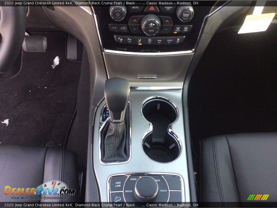 2020 Jeep Grand Cherokee Limited 4x4 Diamond Black Crystal Pearl / Black Photo #18