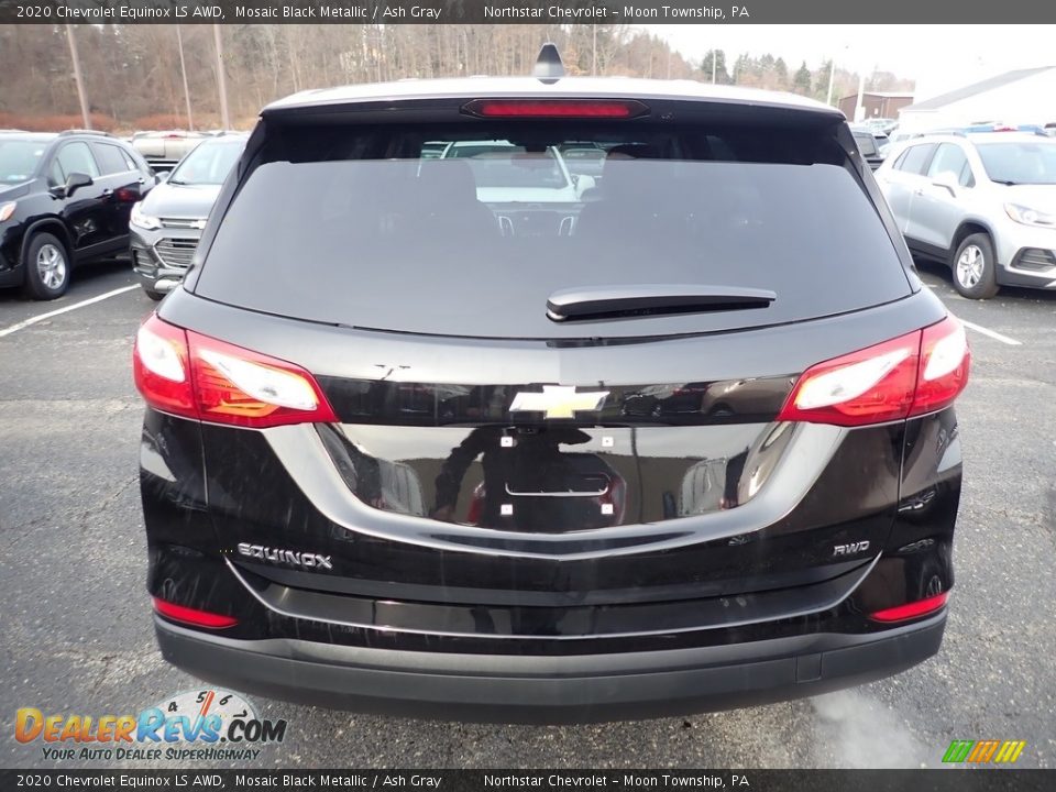 2020 Chevrolet Equinox LS AWD Mosaic Black Metallic / Ash Gray Photo #4