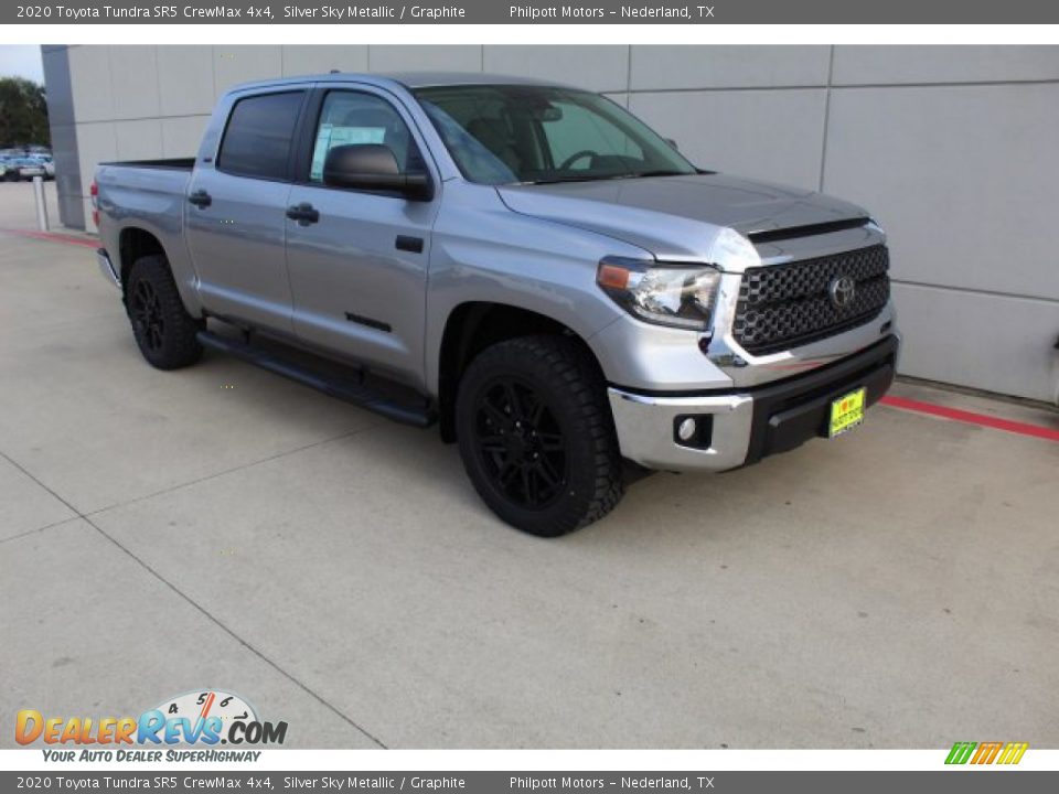 2020 Toyota Tundra SR5 CrewMax 4x4 Silver Sky Metallic / Graphite Photo #2