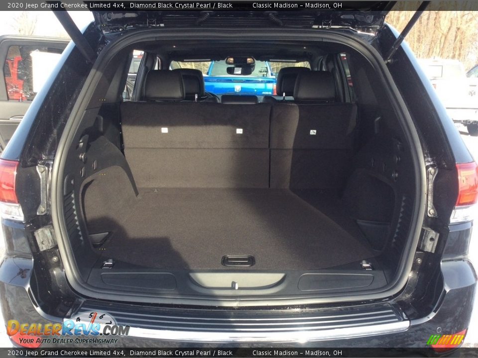 2020 Jeep Grand Cherokee Limited 4x4 Diamond Black Crystal Pearl / Black Photo #20