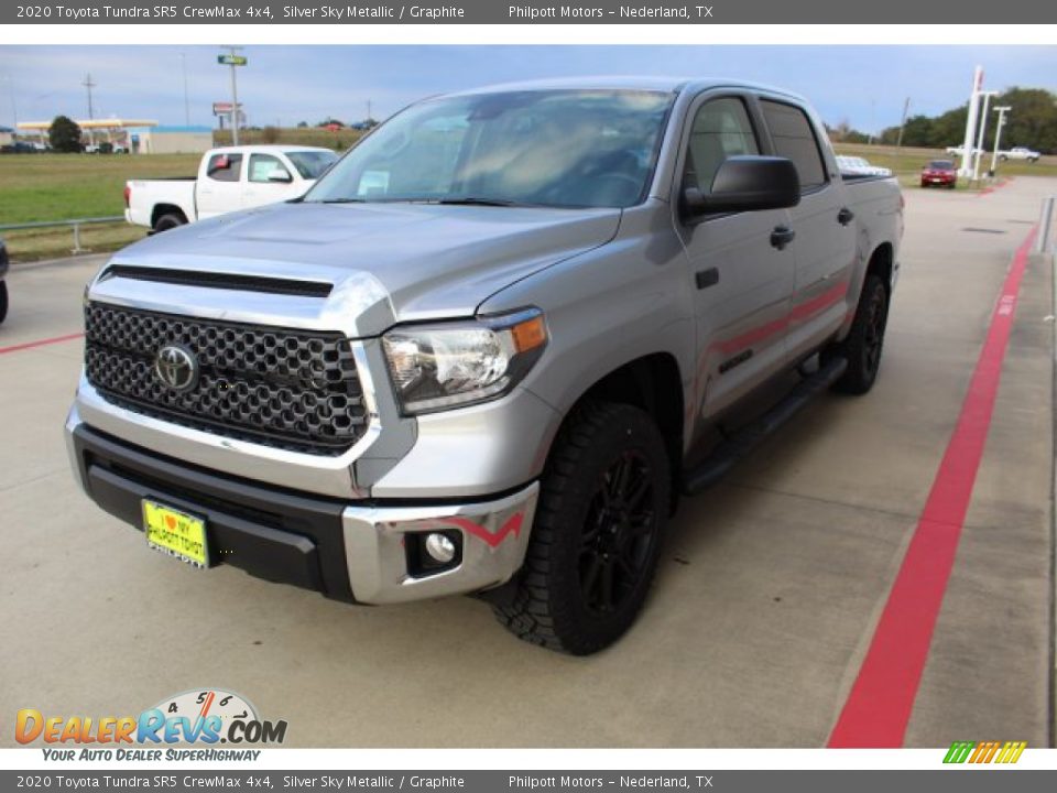 2020 Toyota Tundra SR5 CrewMax 4x4 Silver Sky Metallic / Graphite Photo #4