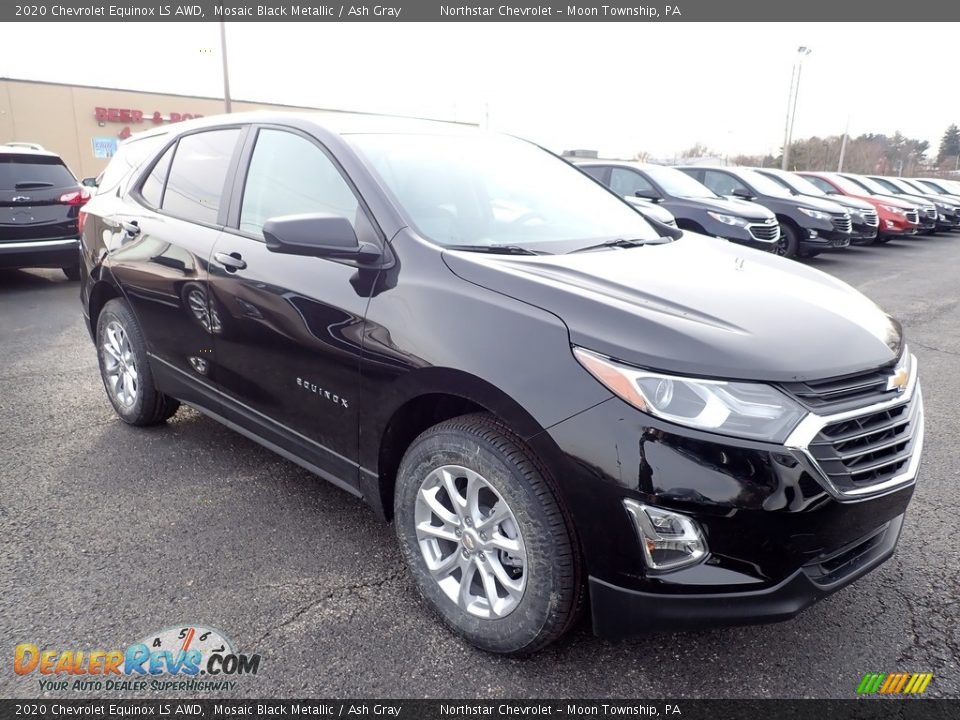 2020 Chevrolet Equinox LS AWD Mosaic Black Metallic / Ash Gray Photo #7