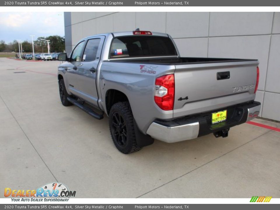 2020 Toyota Tundra SR5 CrewMax 4x4 Silver Sky Metallic / Graphite Photo #6