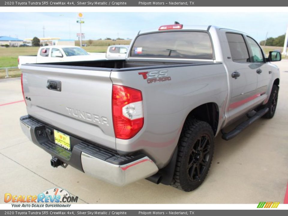 2020 Toyota Tundra SR5 CrewMax 4x4 Silver Sky Metallic / Graphite Photo #8