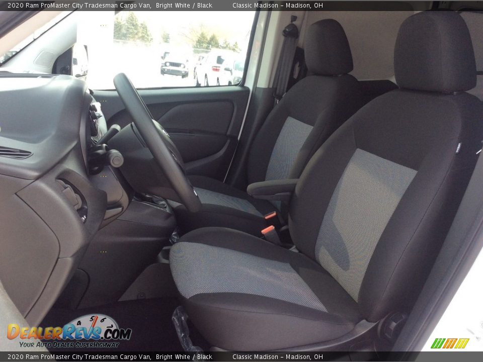 2020 Ram ProMaster City Tradesman Cargo Van Bright White / Black Photo #2