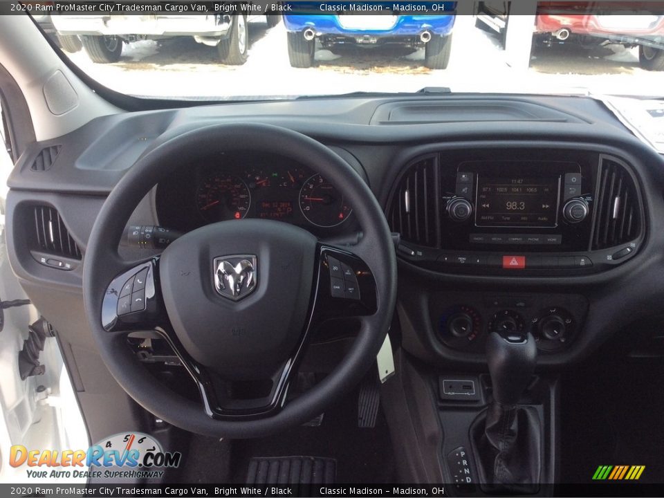 2020 Ram ProMaster City Tradesman Cargo Van Bright White / Black Photo #3