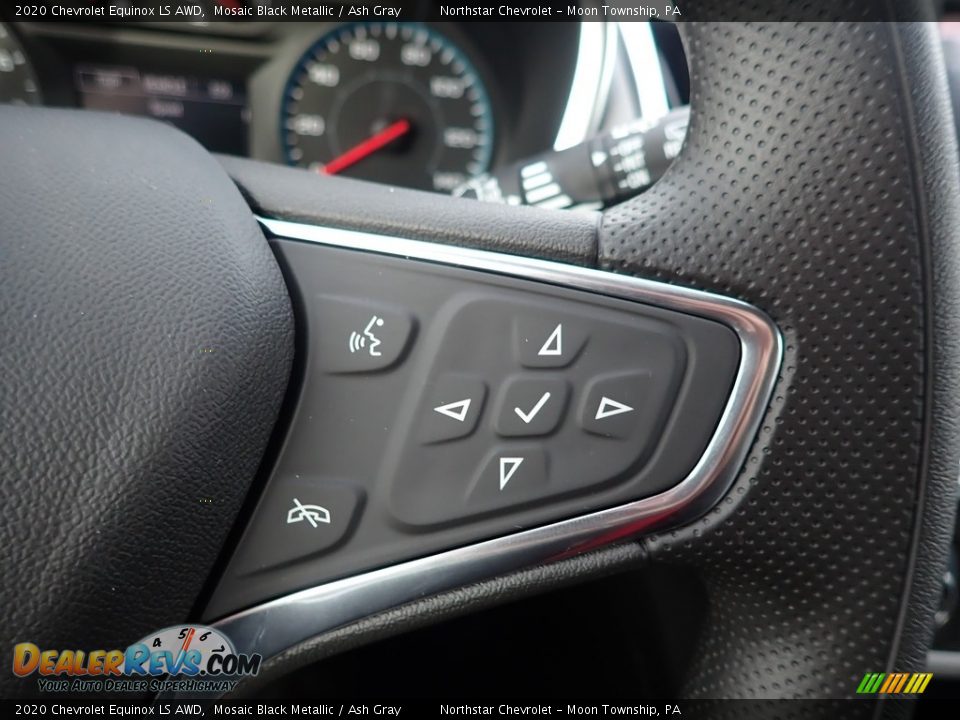 2020 Chevrolet Equinox LS AWD Mosaic Black Metallic / Ash Gray Photo #18