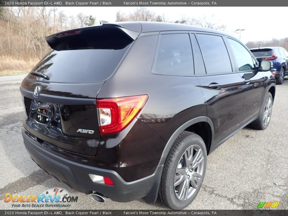 2020 Honda Passport EX-L AWD Black Copper Pearl / Black Photo #4