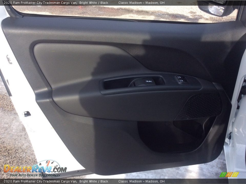 2020 Ram ProMaster City Tradesman Cargo Van Bright White / Black Photo #11
