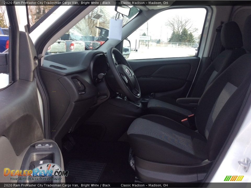 2020 Ram ProMaster City Tradesman Cargo Van Bright White / Black Photo #12