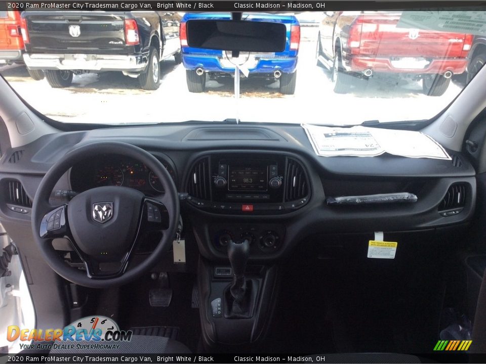 2020 Ram ProMaster City Tradesman Cargo Van Bright White / Black Photo #13