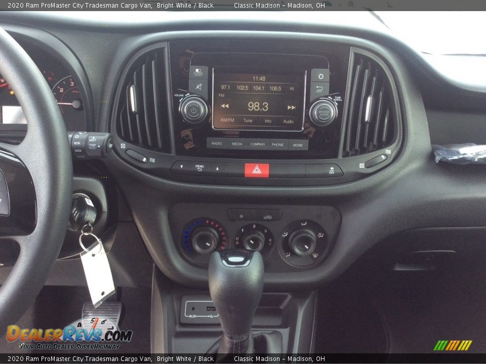 2020 Ram ProMaster City Tradesman Cargo Van Bright White / Black Photo #14