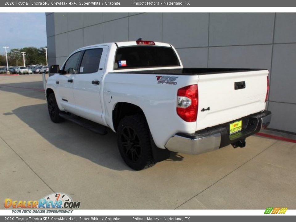 2020 Toyota Tundra SR5 CrewMax 4x4 Super White / Graphite Photo #6